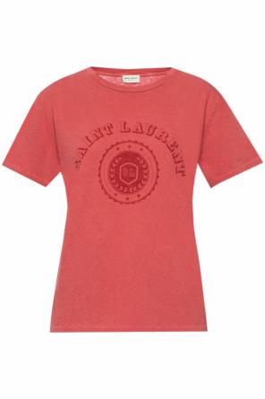 T-shirt with logo, zdjęcie 1 T-shirt with logo od Saint Laurent